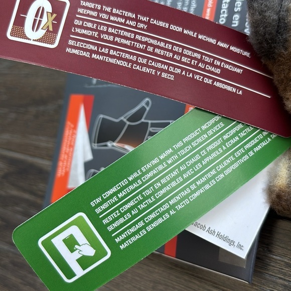 HotMocs Fleece Pro-Text Touch,Odor-X,heater pack pocket,winter warmth - Picture 6 of 11